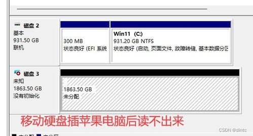 苹果电脑无法识别移动硬盘？数据恢复与专业解决方案详解